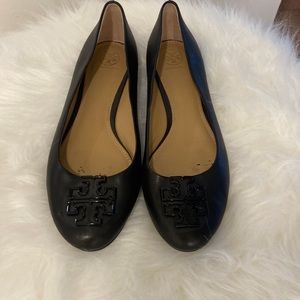 Tory Burch Black Flats 9.5